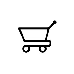 Fototapeta na wymiar Vector illustration, shopping cart icon design