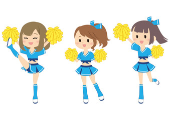 野球のチアリーダー
