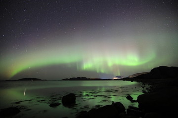 Nordlicht Aurora Borealis in Norwegen