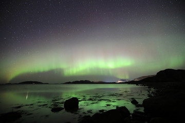 Nordlicht Aurora Borealis in Norwegen