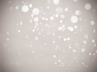 Abstract bokeh lights with soft light background.