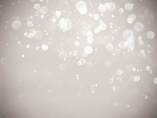 Abstract bokeh lights with soft light background illustration.