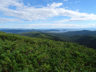 view of the sea of Okhotsk