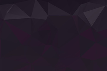 Fototapeta premium Dark low poly template vector background illustration with an elegant design esign