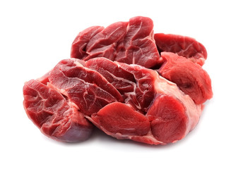 Obraz premium Crude meat closeup.