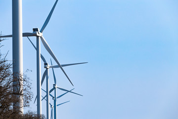 Wind turbines is ecological power supply. Ideas for the future