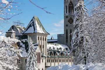 Abbaye Saint-Benoit du Lac, Magog, Memphrémagog, Cantons de l'est Québec Canada