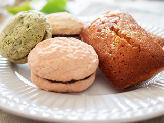 マカロンとフィナンシェ