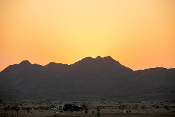 Fototapeta na wymiar Sunset landscape