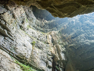 Chongqing, China - January 2, 2020 : Wulong Karst National Park 
