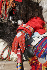 Moscow Maslenitsa Festival Traditional national celebration in russian folk style. Slavic...