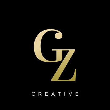 gz logo design vector