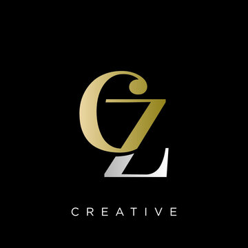 gz logo design vector icon