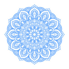 illustration of mandala art decoration