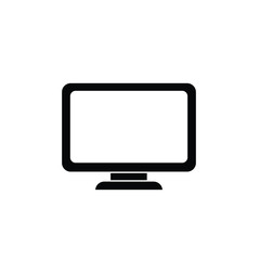 lcd monitor isolated 