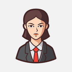 Women People Avatar Vector Icon Design, Isolated Background