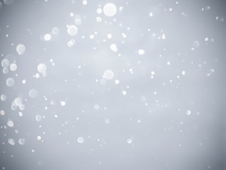 Abstract bokeh lights with soft light background.