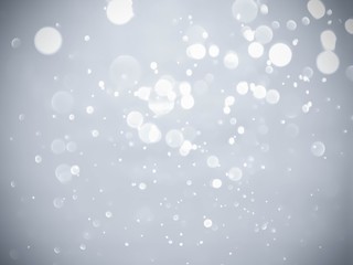 Abstract bokeh lights with soft light background illustration.