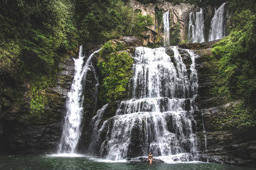 Llano de Cortes waterfall near Bagaces, Costa Rica