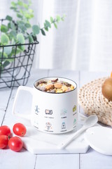 All kinds of fruit cereal are appetizing