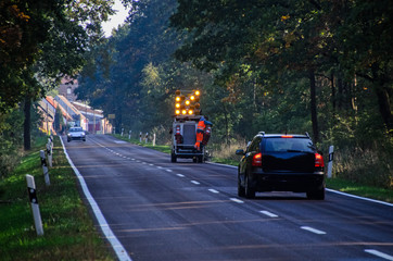 Fahrbahnmarkierung