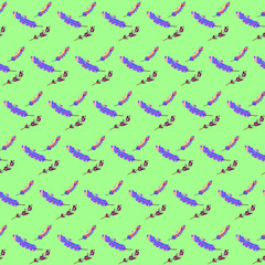 seamless pattern with birds