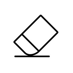 eraser icon vector