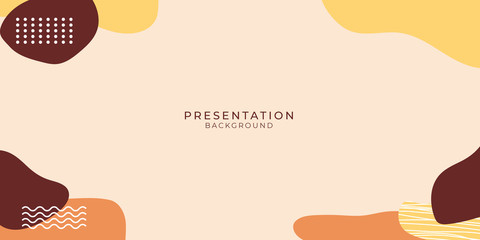 Creative hard memphis design backgrounds vector. Minimal trendy style organic shapes pattern with copy space for text design for invitation, party card, cover highlight covers and stories page