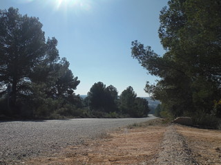 paisaje de carretera