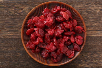  Image of dried fruit cranberry