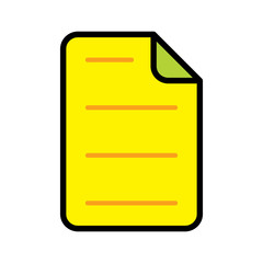 document icon vector