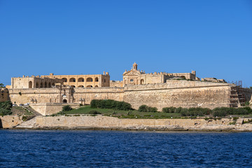 Fototapeta premium Fort Manoel on Manoel Island in Gzira, Malta