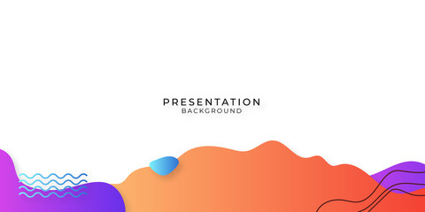 Modern liquid abstract element shape memphis style design fluid vector colorful illustration. Banner simple shape template for presentation, flyer, brochure isolated on white background. Memphi 