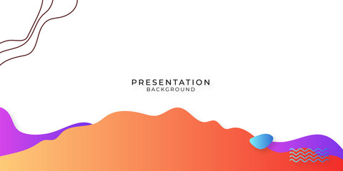 Modern liquid abstract element shape memphis style design fluid vector colorful illustration. Banner simple shape template for presentation, flyer, brochure isolated on white background. Memphi 