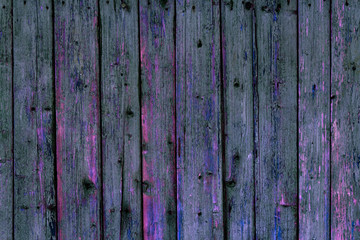 photo background old wooden bright color wall from boards