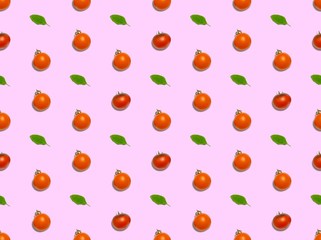 food and seamless on a seamless spring pattern.