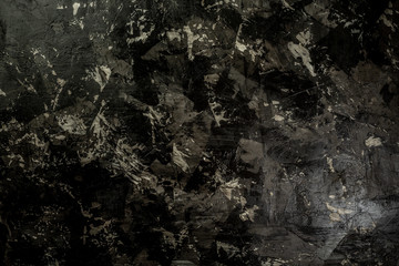 Old wall texture cement dark black gray background abstract grey color design are light with white gradient background