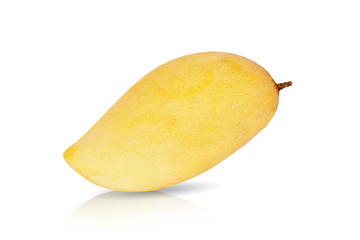 Mango fruit isolated on white background . This has clipping path.