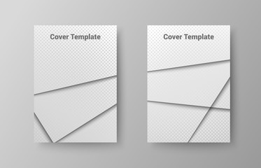 Abstract stylish covers template