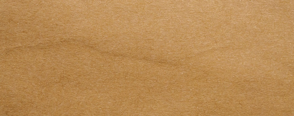 Brown paper recycled kraft sheet texture cardboard background