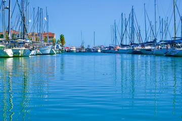 Blue marina