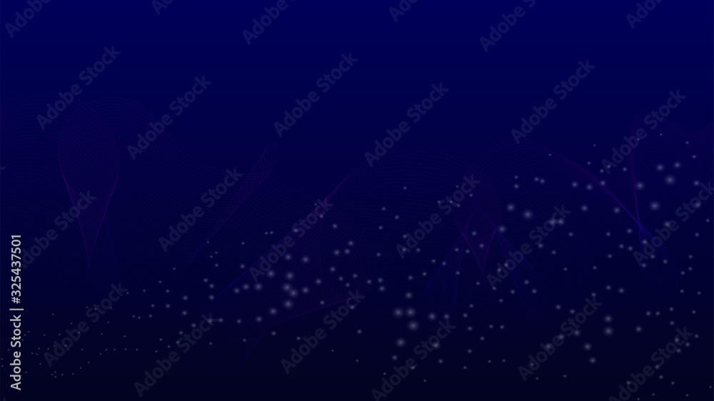 Poster modern color blue abstract background. template design. blue wave abstract shape. brochure design. d