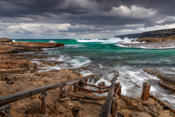 Es Cal&oacute; de Sant Agust&iacute; Cove