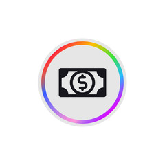 Money -  Modern App Button