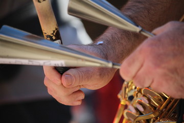 jouer des percussions
