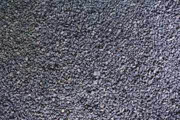 The surface of the area with gravel is poured down to prevent soil erosion.