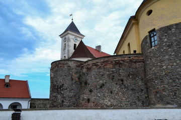 Fototapeta na wymiar Palanok castle, Mukachevo, Ukraine