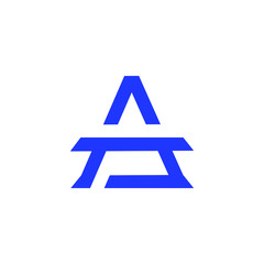 New letter A vector icon. letter a alphabet