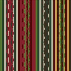 Moden Seamless African Sanke Stripes