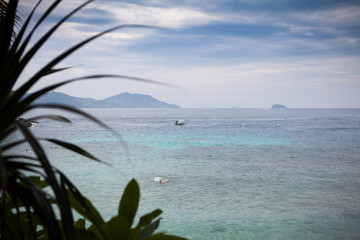 Breathtaking Indonesian traditional tropical islands nature landscape. © Unique Vision